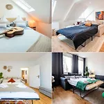 Appartement 3-floor Oasis In The Heart Of Koblenz, Sleeps 16 *