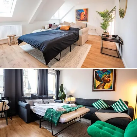 Appartement 3-floor Oasis In The Heart Of Koblenz, Sleeps 16 *